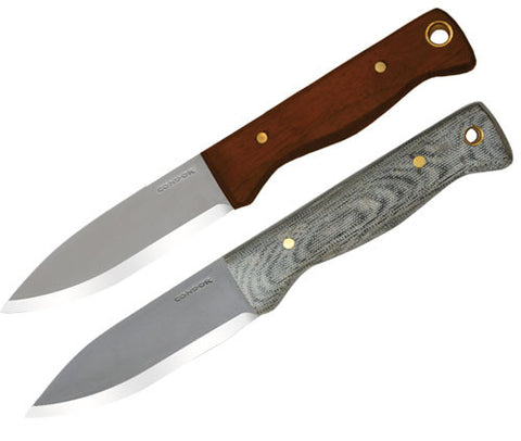 Condor Bushslore Survival Knife w/LS Hardwood Handle
