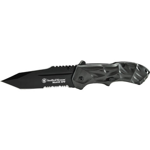 Smith & Wesson 3Rd Gen Black Ops Serrated Tanto Knife Magic