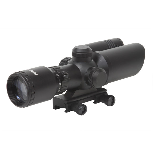 Firefield 1.5-5 Riflescope with Attached Green Laser