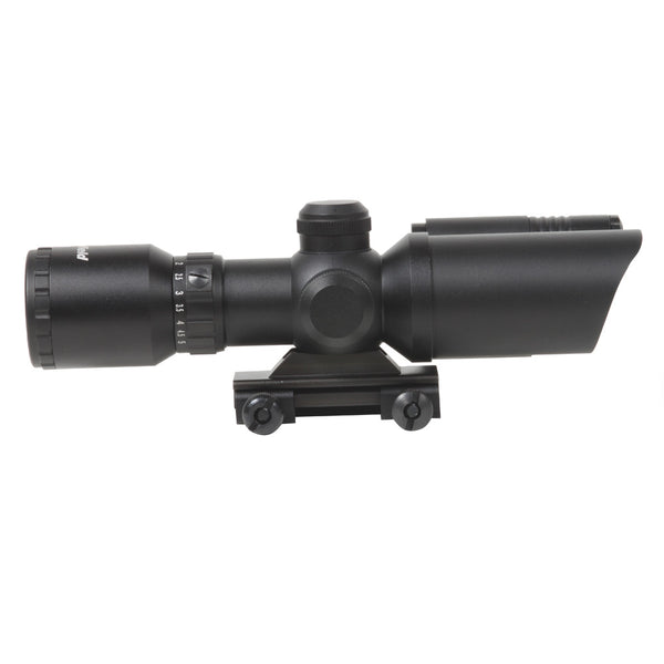 Firefield 1.5-5 Riflescope with Attached Green Laser