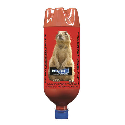 MegaBOOM 1 Liter Prairie Dog Bottles with BoomDust 6-Pack