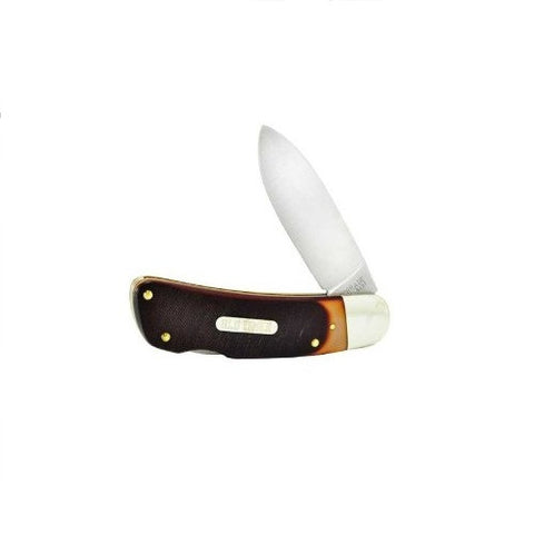 Schrade Big Timer Folding Lockback Knife W/Leather Sheath