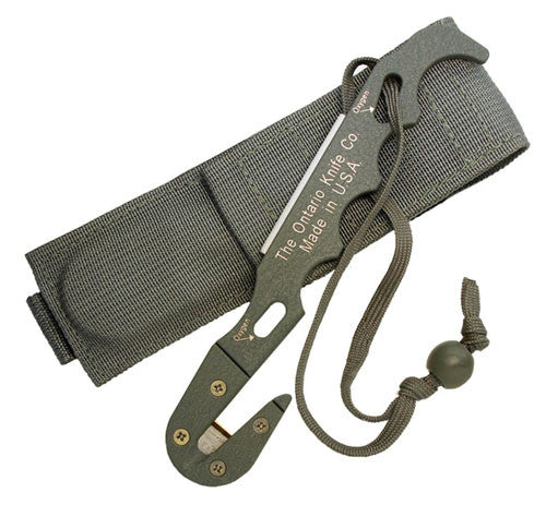 Ontario Knife Co OKC FG Model 1 Strap Cutter w/Sheath