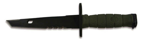 Ontario Knife Co OKC-10 Tanto Bayonet Knife Black