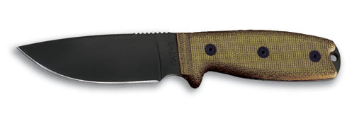 Ontario Knife Co RAT-3 1095 Knife w/Black Sheath