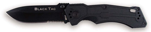 Ontario Knife Co King Cutlery Black TAC DP Folding Knife
