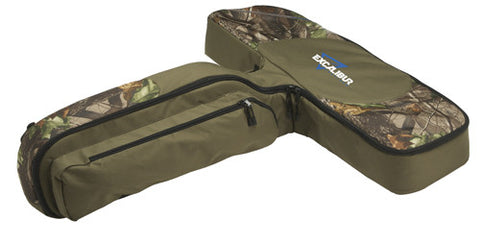 Excalibur Deluxe T-Form Padded Case Green/Camo