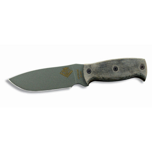Ontario Knife Co Afghan Knife Black Micarta