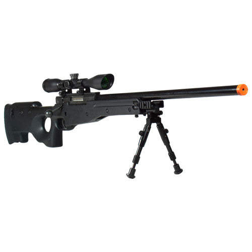 Leapers Accushot Shadow Ops Airsoft Sniper Rifle Black