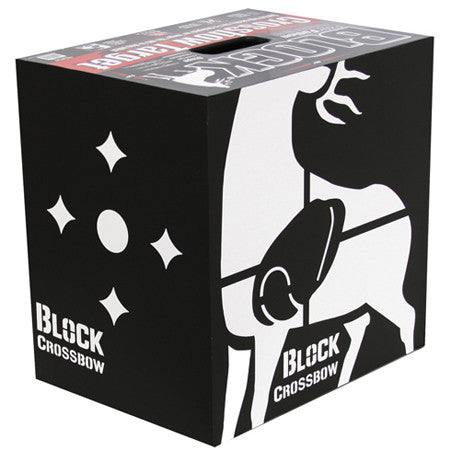 Block Black CB16 Crossbow Target 16X16X12  56500