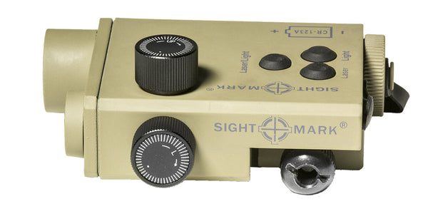 Sightmark LoPro Combo Green Laser/220 Lumen Flashlight - Dark Earth