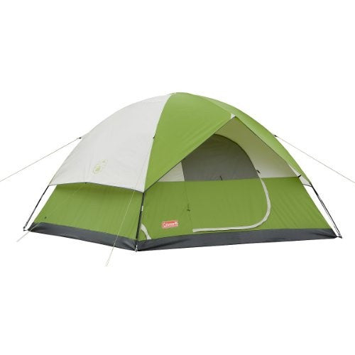 765995 Coleman Sundome 2 Tent 7x5 Foot Green/White/Grey 2000007822