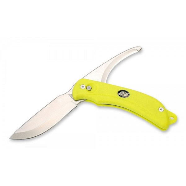 EKA  G3 Pivoting Blade Hunting Knife- Lime