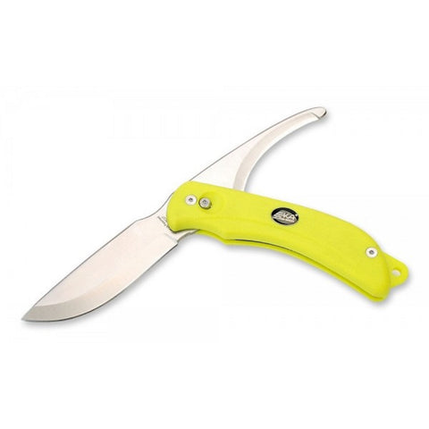 EKA  G3 Pivoting Blade Hunting Knife- Lime