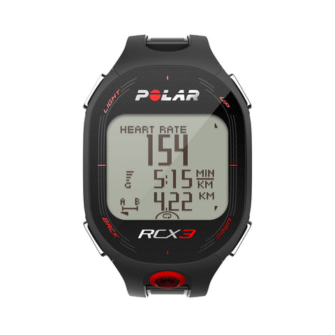 5000514 Polar RCX3 Sports Watch with Smart Coaching Black