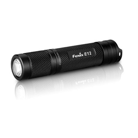 Fenix E12 130 Lumen E Series Flashlight Black
