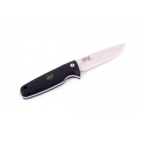 EKA Nordic W12 Fixed Blade Knife 4.7 Inch Blade Black