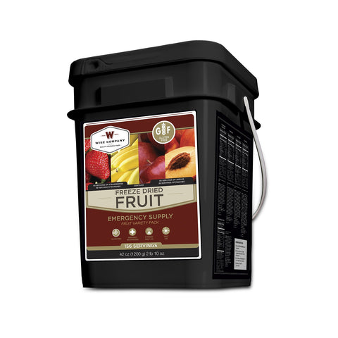 Wise Foods Gluten Free Freeze Dried Fruit 152 Servings