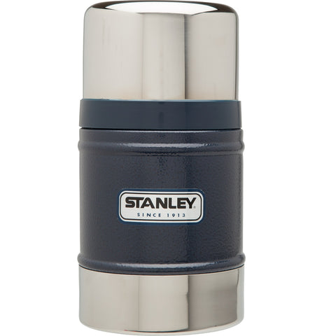 Stanley Classic 17oz Hammertone Navy Vacuum Food Jar