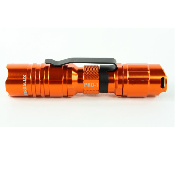 TerraLUX Pro 1 154-Lumens LED Flashlight - Orange