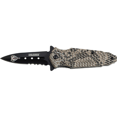 Tac Force TF-796GY-S Assist Open Folding Knife 3.75in Closed