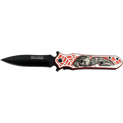 Tac Force TF-780RD Assisted Opening Knife 4.5in Closed