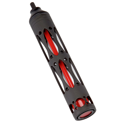 .30-06 K3 Stabilizer 8" Black with Blood Red Accent