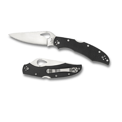 Spyderco Cara Cara 2 Folding Knife w/ 3.75" Plain Edge Blade