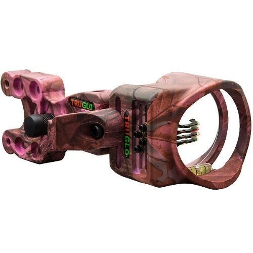 TruGlo Carbon XS 4-Pin Ultra Light Bow Sight Pink TG5704P