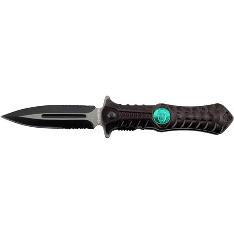 Z-Hunter Assisted Opening Knife ZB-004BK 4.5in Closed