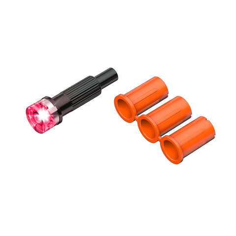 Clean Shot/Nock Out XBOW Lighted Flat Back Nock - Red 3Pack