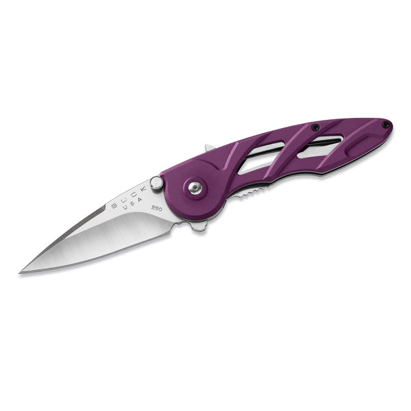 Bush Rush Purple Opening Knife - 0290PPS1B