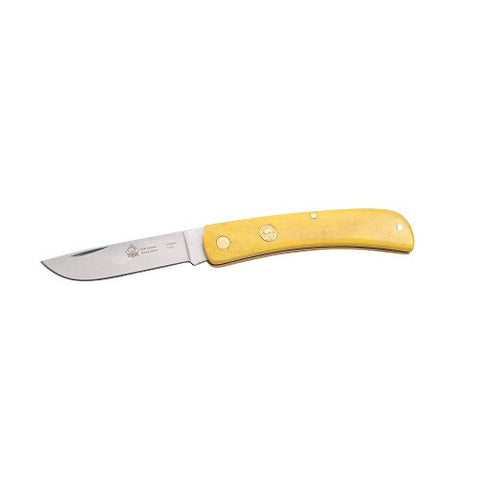 Puma Lone Star Yellow Bone Handle 2.7 Inch Folding Knife