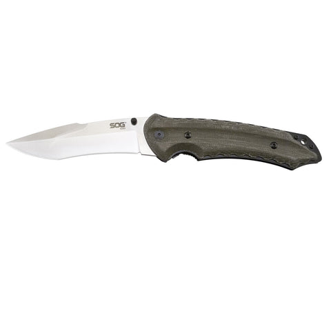 SOG Kiku Satin Large Folding Knife 4.6in Blade