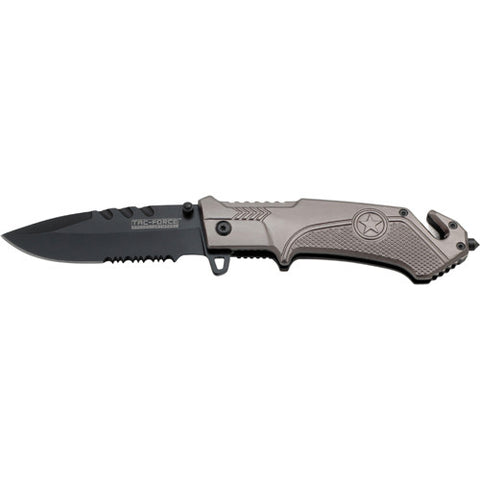 Tac Force TF-781GY Assisted Opening Knife 4.5in Closed