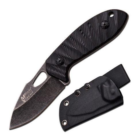 M-Tech USA Xtreme Fixed Knife 6.1" w/Stonewash Finish Blade