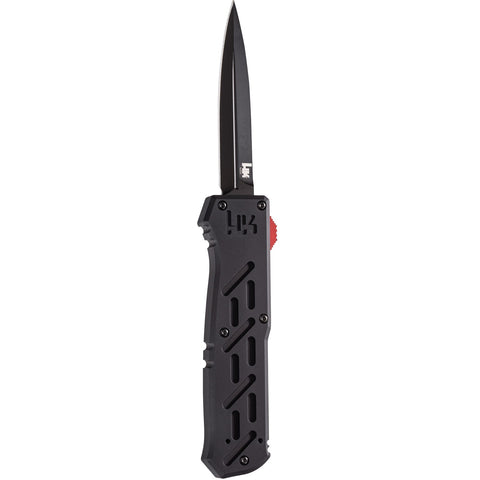 Benchmade HK Epidemic OTF Black Coat Knife-Spear Point Blade