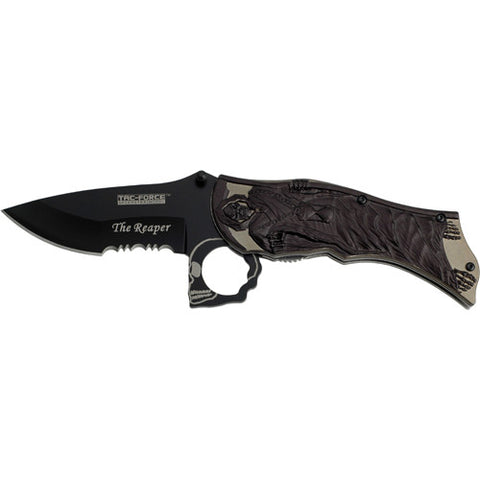 Tac Force TF-787BK Assist Opening Folding Knife 4.5in Closed