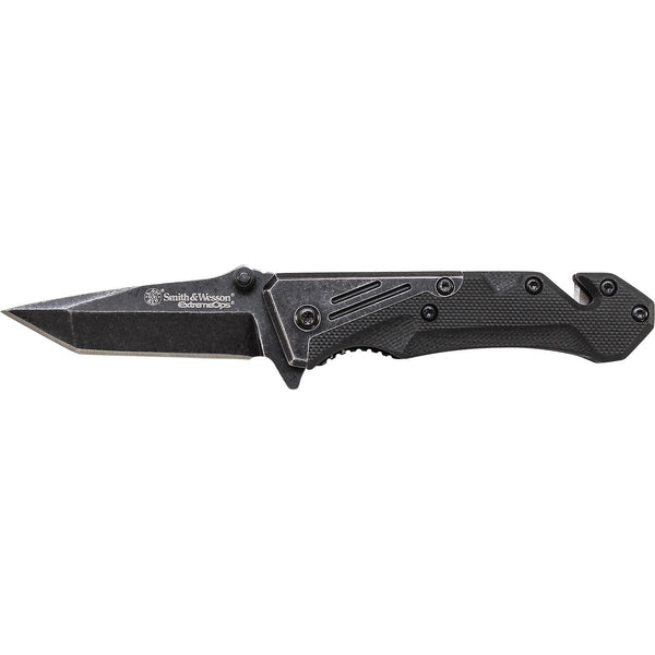 Smith & Wesson Extreme Ops Liner Lock Tanto Folding Knife