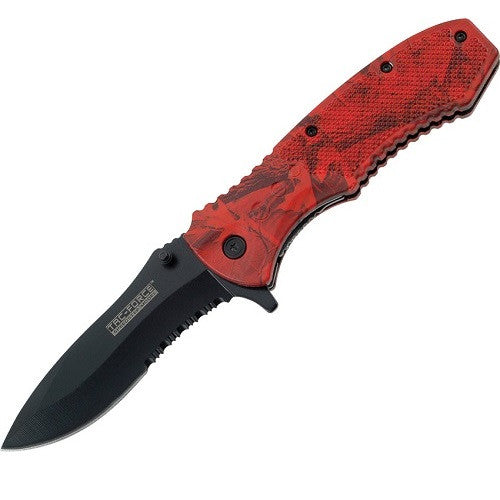 Tac Force TF-800RC Assisted Opening Knife 4.5 In Closed