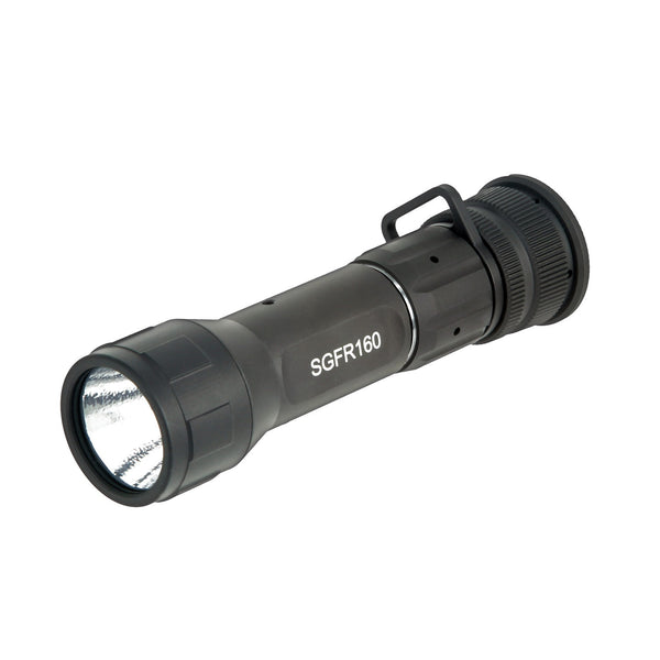 BSA Shotgun Flashlight 160 Lumens LED with Red Laser Pointer