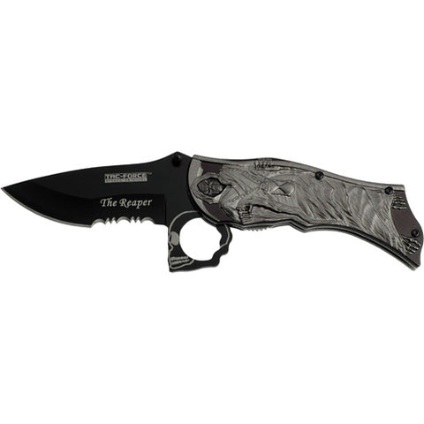 Tac Force TF-787GY Assist Opening Folding Knife 4.5in Closed