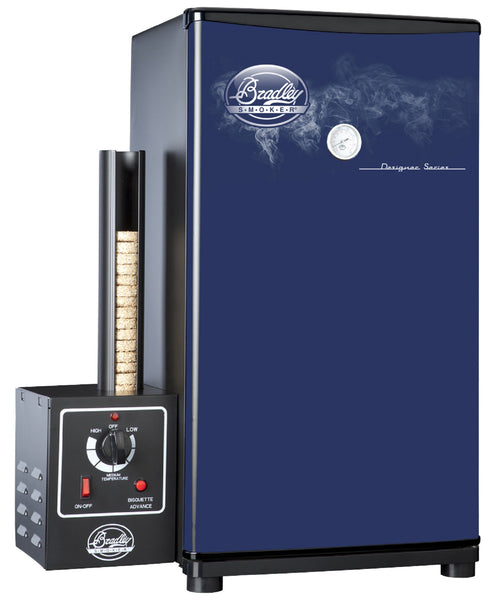 Bradley Smoker Designer Series Original Smoker 4-Rack Blue