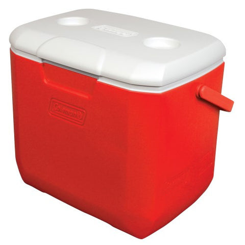 Coleman 30 Quart Red/White Personal Cooler 3000002001