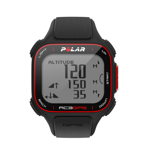 5000511 Polar RC3 GPS Heart Rate Monitor Sports Watch Black