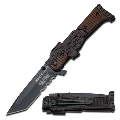 Tac Force TF-798BW Assisted Opening Knife 4.5in Closed