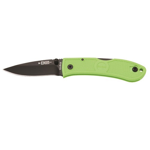 Ka-Bar Mini Dozier Folder Knife in Zombie Green 4072ZG