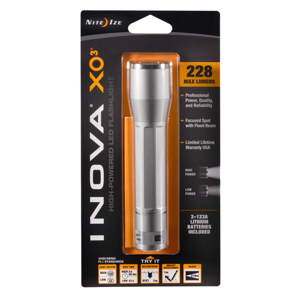 Inova XO3 Flashlight Titanium