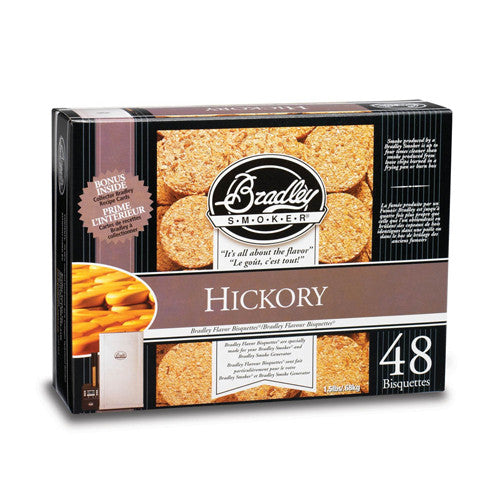 Bradley Hickory Bisquettes 48 Pack