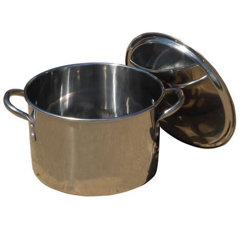 King Kooker #KK16S-16 Qt. Polished Stainless Steel Pot w/Lid